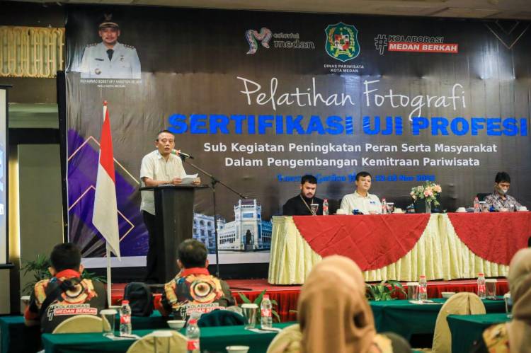 Pemko Medan Gelar Pelatihan Fotografi dan Sertifikasi Uji Profesi