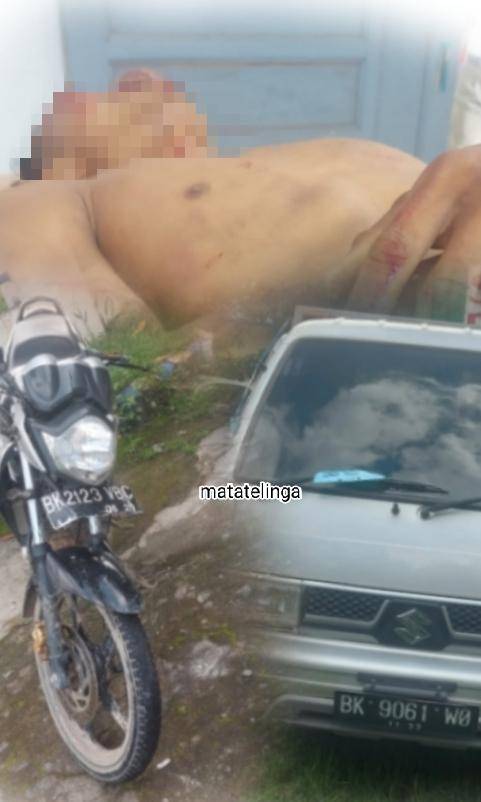 Satu Tewas Yamaha Vixion Kontra Pick Up di Jalinsum Asahan