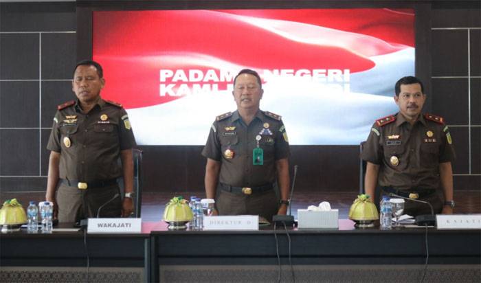 JAM Intel Lakukan Supervisi dan Evaluasi Kinerja Bidang Intelijen ke Kejati Sulteng