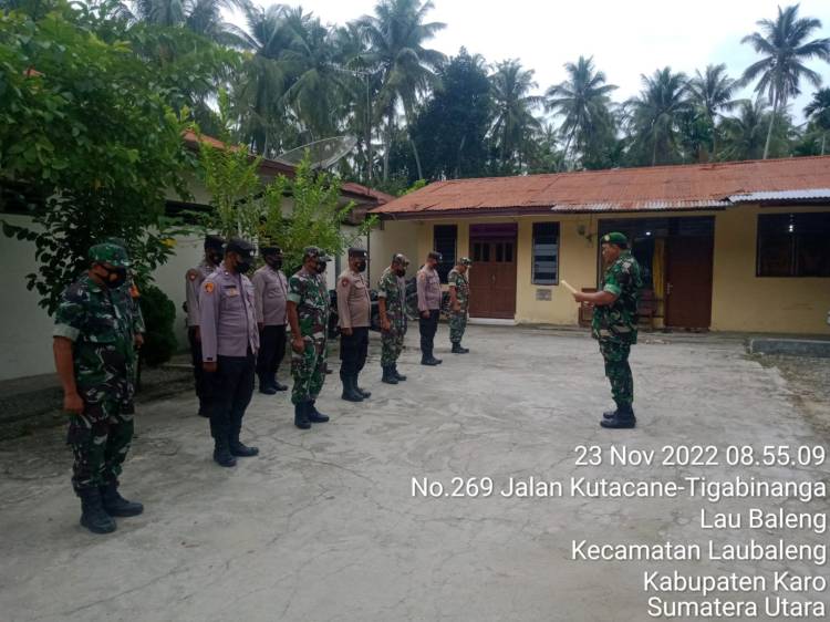 Kapten Inf Gandhi : Apel Sinergitas TNI-Polri Merupakan Sarana Memperkuat Tali Silaturahmi