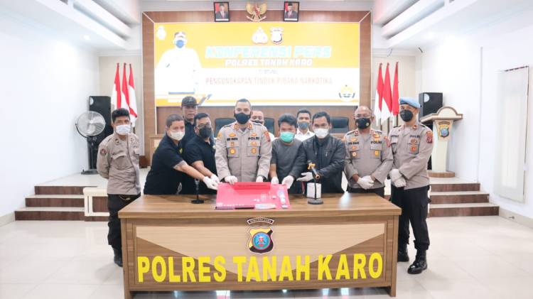 Dibekuk Polres Karo, Tersangka Pemilik Narkoba Kejang-kejang Lalu Tewas