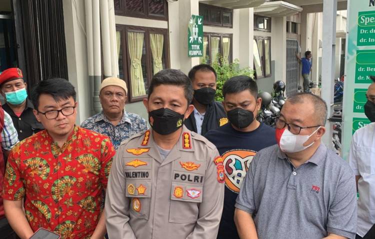 Kapolrestabes Medan Datangi RS Bandung Diduga Diserang