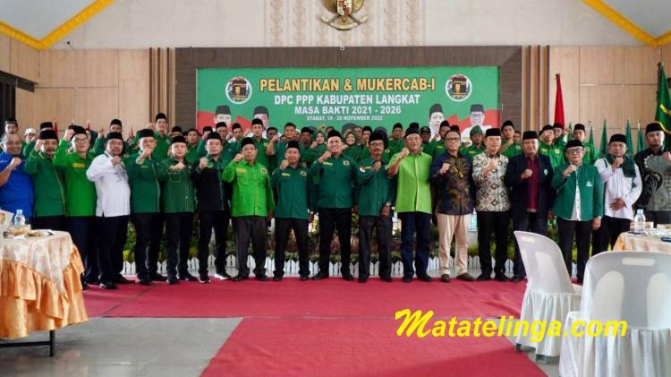 PPP Sumut Dukung Syah Afandin Untuk Terus Pimpin Langkat Hingga 2024-2029