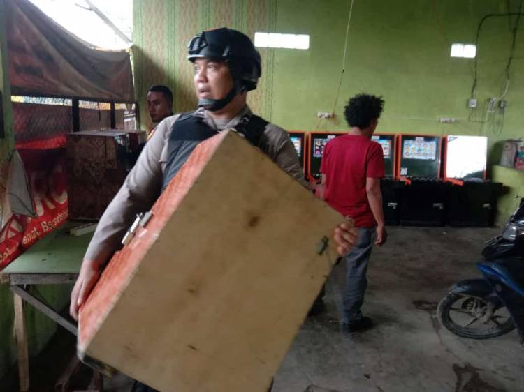 Tindaklanjuti Dumas, Polsek Percut Sei Tuan Berantas Judi