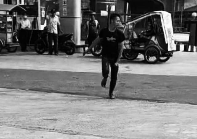 Pelaku Utama Pembacokan Pelajar di Medan,Digiring ke Polrestabes Medan