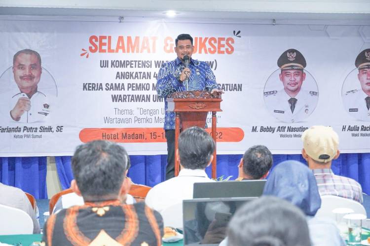 Bobby Nasution : Pemko Medan Butuh Peran Serta Wartawan Sampaikan Informasi