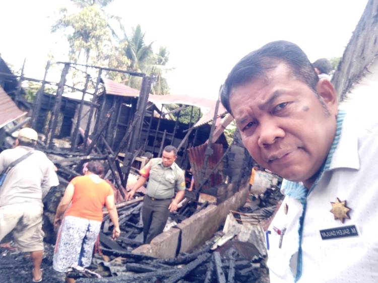 Tiga Rumah Ludes Dilahap Sijago Merah