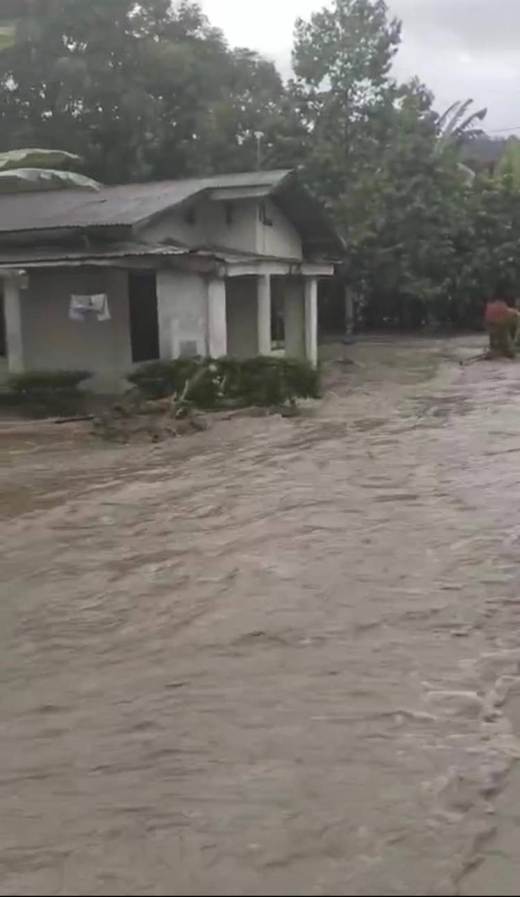 Banjir di Baktiraja, Kepala Dislup Sebut Banjir Karena Hujan Deras