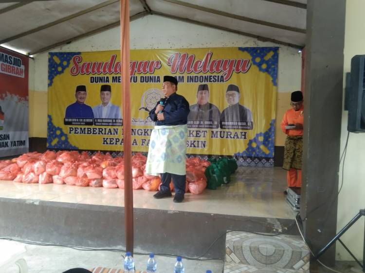 DMDI Gelar Pembagian Paket Sembako kepada Fakir Miskin dan Duafa