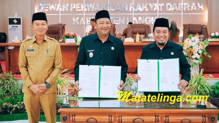 Perda APBD TA 2024 Langkat Disahkan, Syah Afandin Berterima kasih ke Semua Pihak