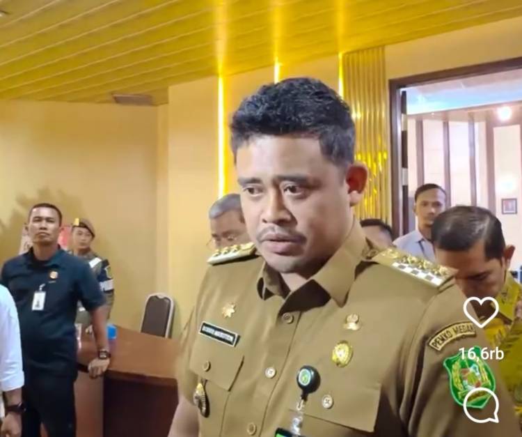 Bobby Nasution : Itu Aspal Beton yang Dicetak Keramik!!!