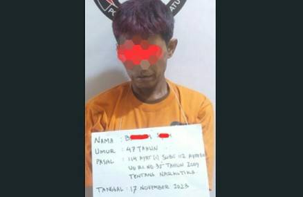 Edarkan Narkoba, BS Warga Aekkanopan Diamankan Polisi