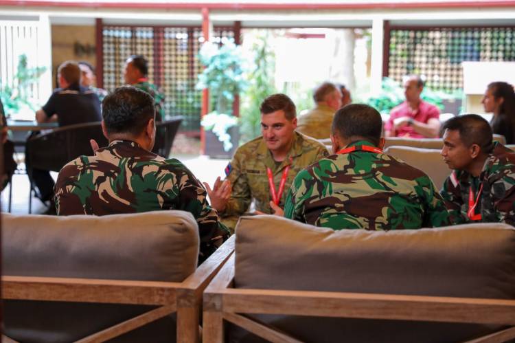 Wujudkan Prajurit PRIMA, TNI Latihan Pos Komando Bersama Militer Australia