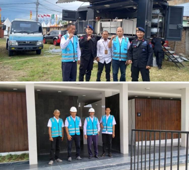 Perumda Tirtanadi Provinsi Sumatera Utara Mengirimkan Tim Trandist Dan 2 Mobil Tangki