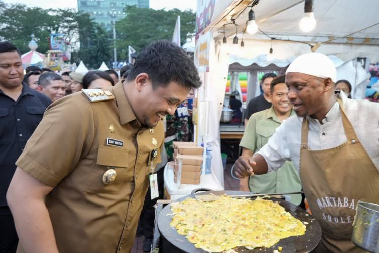 Buka Festival Kuliner 2023, Bobby Nasution Harapkan Kuliner Kuatkan Perekonomian Medan