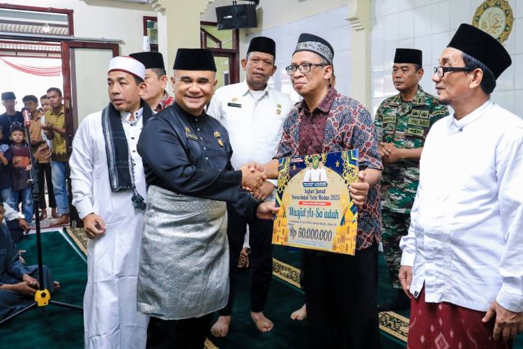 Safari Jumat di Mesjid As Sa'adah Medan Deli, Pemko Medan Galakkan program Mesjid Mandiri
