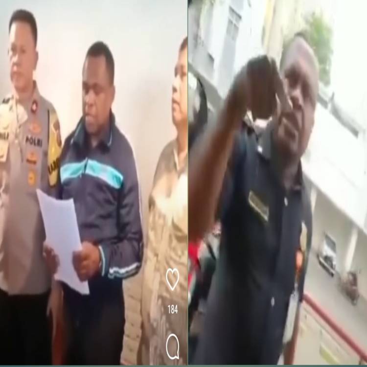 Pasca di Nonaktifkan, Ahirnya Oknum Security Disalah Satu Apertemen mengaku bersalah
