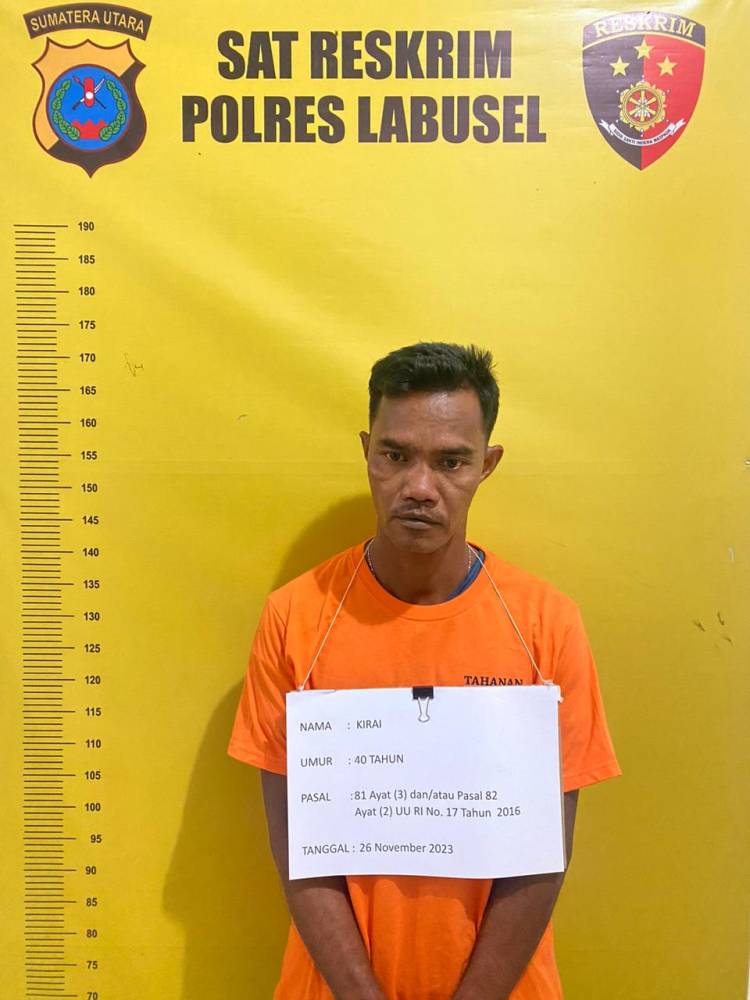 Biadab! Ayah Tiri di Labusel Cabuli Bocah 9 Tahun