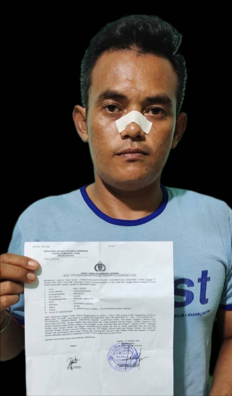 Korban Jainur" Pelaku Penganiayaan Hingga Kini Belum Diproses Hukum