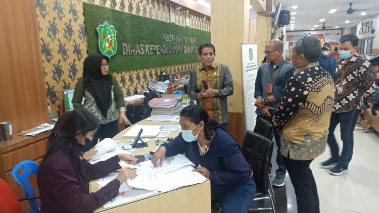 Sidak Disdukcapil Kota Medan, Ombudsman RI:  Banyak Pelayanan Yang Harus Diperbaiki