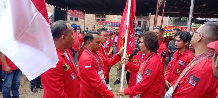 Pelantikan Massal Lima Ketua PAC PBB Dikota Medan berjalan sukses