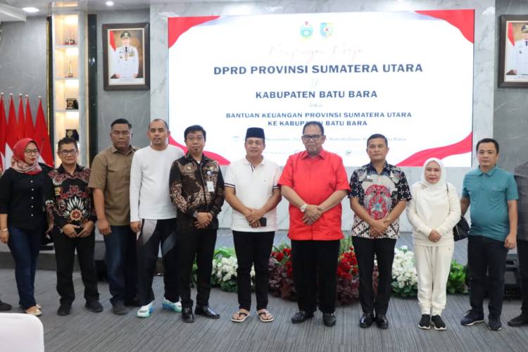 Baskami dan Bupati Batubara Bahas Bantuan Keuangan Provinsi Guna Percepatan Pembangunan