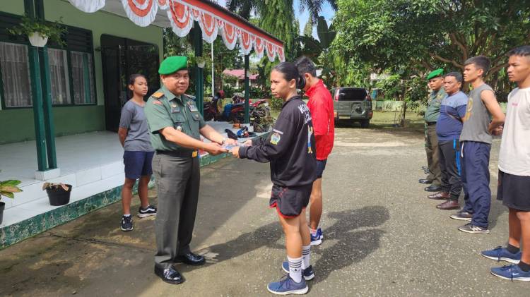 Kapten Inf EJ Sipayung, Berangkatkan Atlet Tinju Ikut Kejurda Sumut dan Seleksi PON XX1