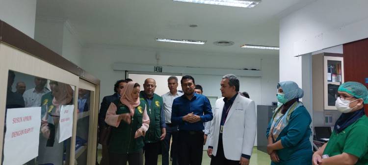 RSUP HAM Terima Kunjungan King Salman Relief di Pusat Jantung Terpadu