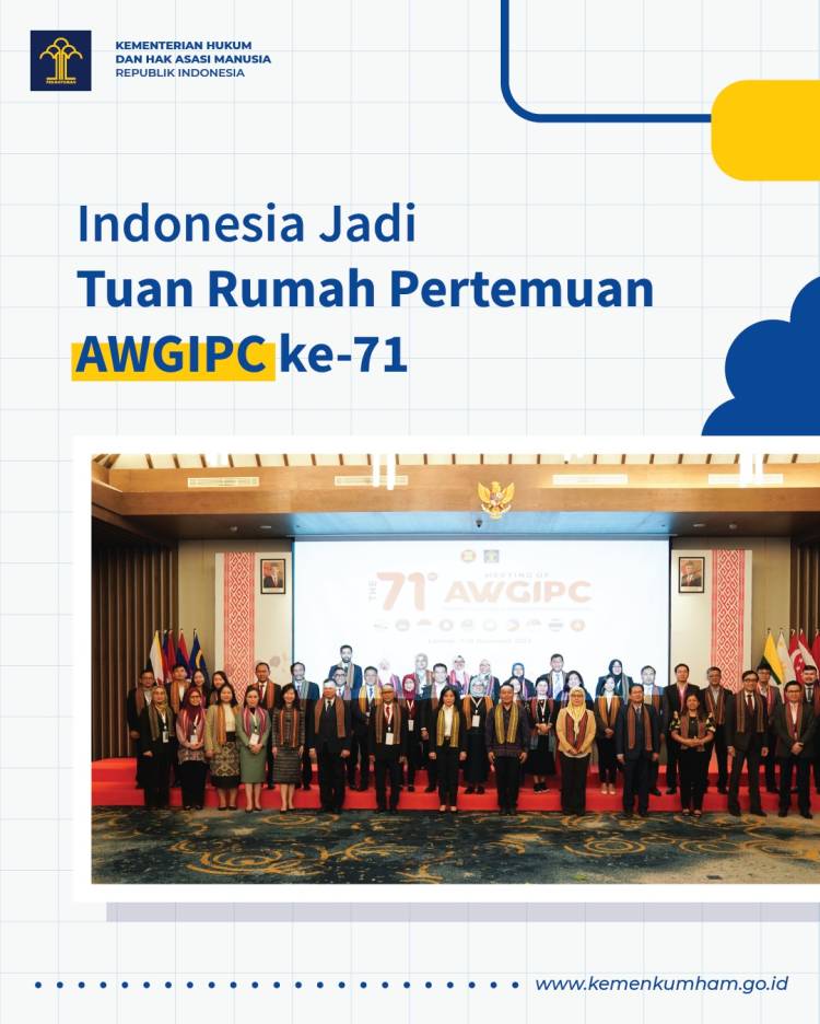 Indonesia Jadi Tuan Rumah Pertemuan AWGIPC ke-71