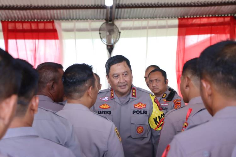 Kapolda Aceh Minta Personel Polres Pidie tidak Ada yang Menyalahgunakan Wewenang
