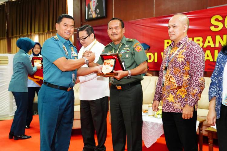 Sosialisasi IKN, Asrenum Panglima TNI Paparkan Integrasi Trimatra Terpadu
