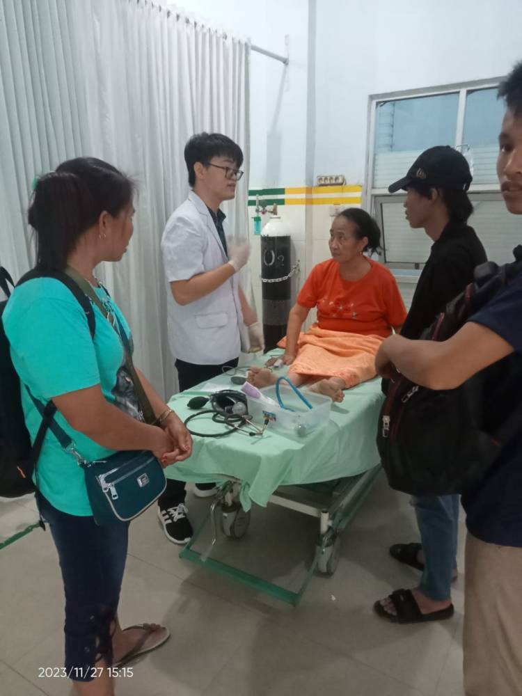 Terkendala jarak, Warga yang tinggal di Tor Pulo harus menahan sakit 3 bulan