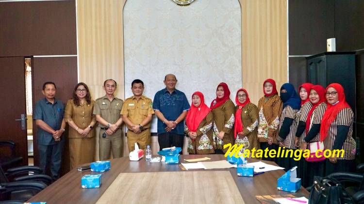 Plt Bupati Langkat H Syah Afandin Menerima Audiensi DPW P2P Sumut
