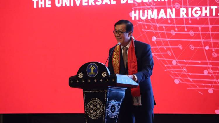 Mentri Hukum dan Ham Tekankan Pentingnya Literisasi Keagamaan Lintas Budaya