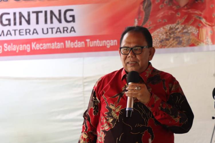 Baskami Perjuangkan Penerangan dan Pembuatan Jembatan Jalan Alternatif Medan- Berastagi