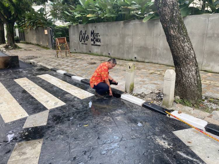 Gapkin Sumut Tegaskan Coating Jalan Sudirman Aman Bagi Pengendara