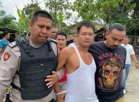 Gerebek Desa Cinta Rakyat, Bandar dan Pengguna Sabu Dibekuk Satres Narkoba Polrestabes Medan
