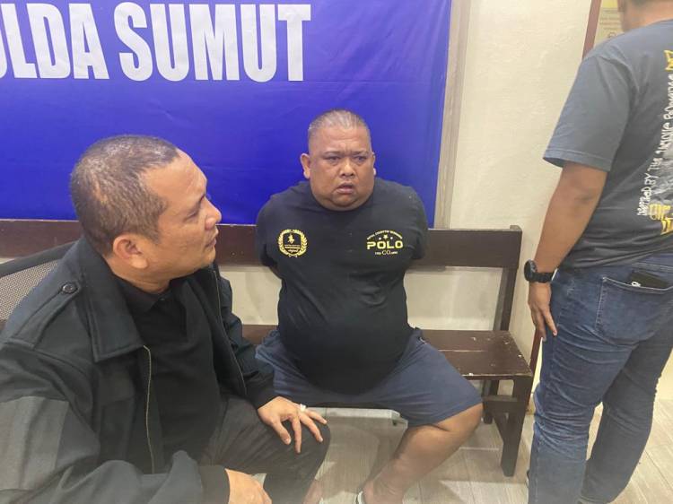 Buronan Pihak Kepolisian Polda Sumatera Utara Samsul Tarigan Ditangkap
