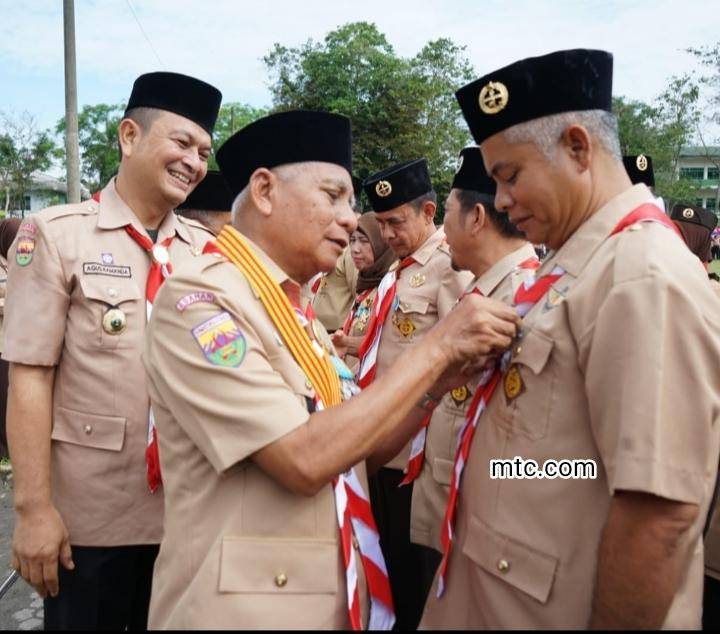 Peringatan Hari Pramuka Ke 62 Dipimpin Kamabicab GP.Kwartir Cabang Asahan.