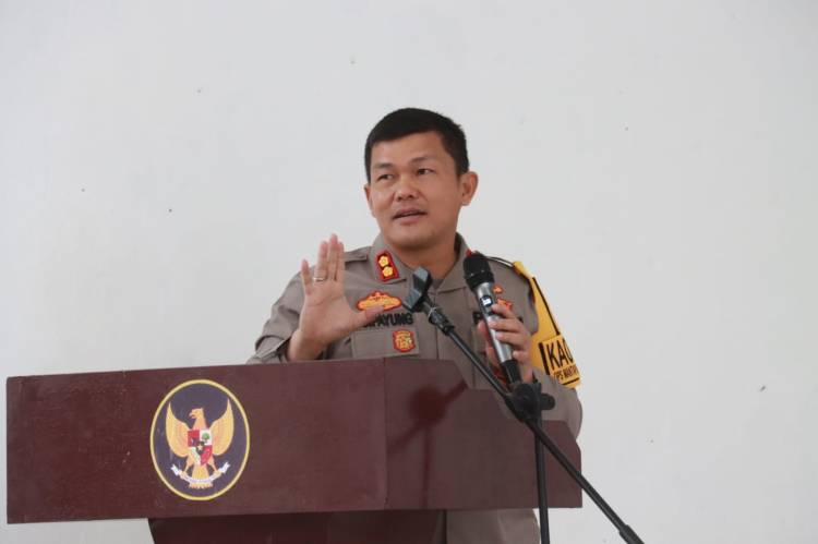 Kapolres Simalungun Menjadi Narasumber Dalam Kegiatan Sosialisasi Sekolah Bersinar