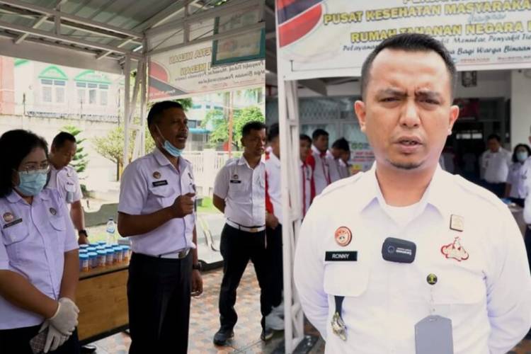 Rutan Kelas 1 Medan Kembali Tes Urine Warga Binaan, Upaya Rutan Medan Berantas Narkoba