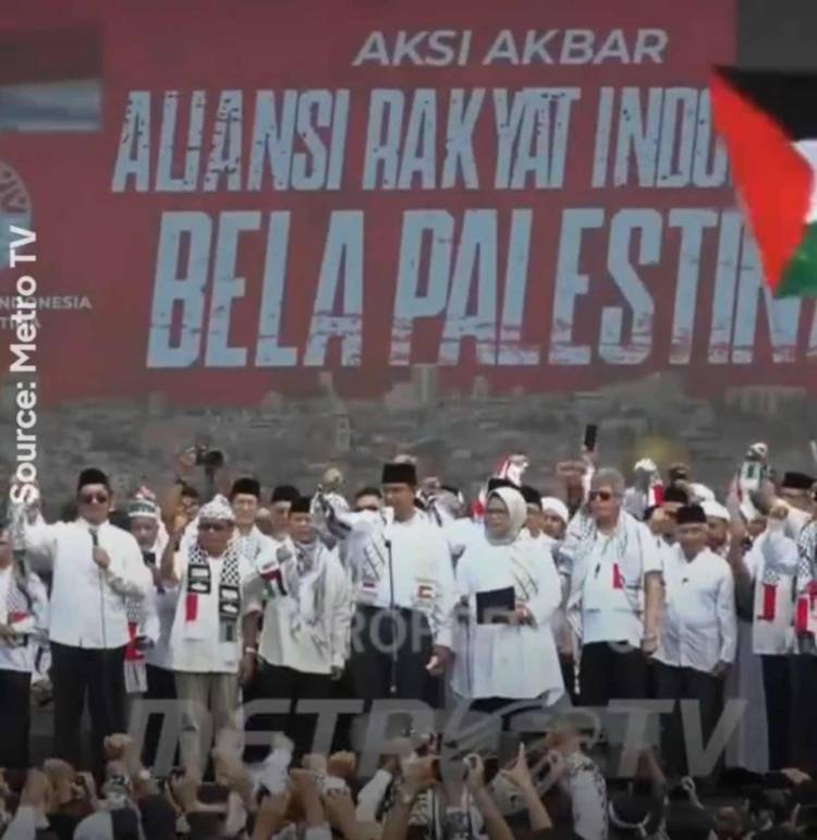 Suarakan kemerdekaan Palestina, Anies Baswedan: hari ini tidak ada hati sekuat dan setabah orang-orang Palestina