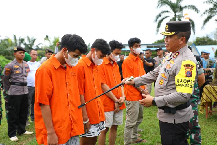 Polda Sumut Sita 257,6 Kg Sabu Tangkap 1.888 Tersangka