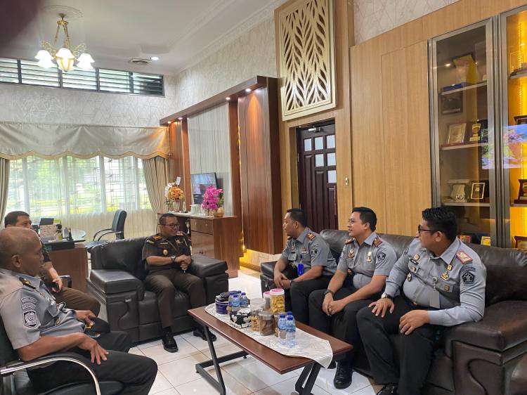Rutan Tanjung Pura  Laksanakan Koordinasi Dengan Kejaksaan Negeri Langkat