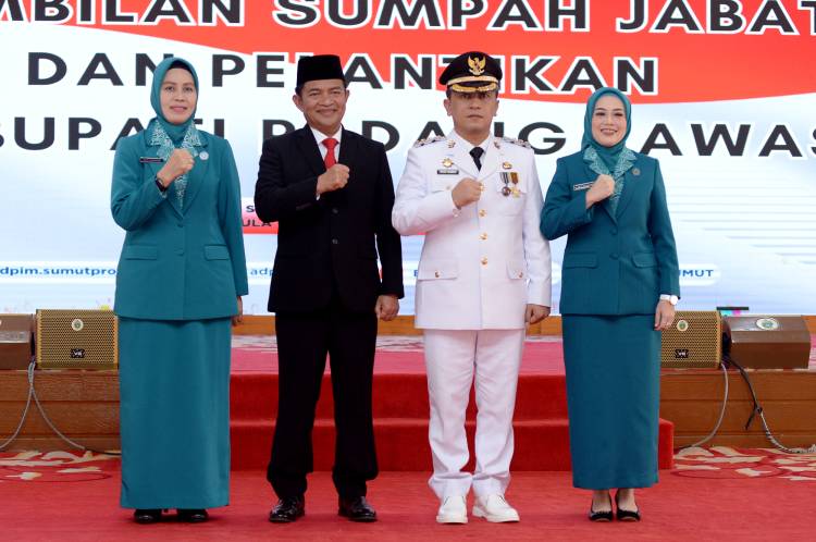 Pejabat Bupati Paluta di Percayakan Pada Patuan Rahmat Syukur P Hasibuan