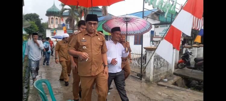 Ribuan Umat Ikuti Sejuta Sholawat Di Bonan Dolok