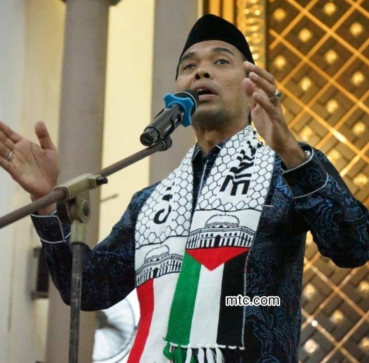 PGRI Kabupaten Asahan Undang UAS Di Masjid Agung Kisaran