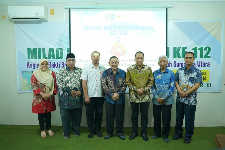 Milad ke-112, RSU Muhammadiyah Sumut Gelar Bakti Sosial dan Donor Darah