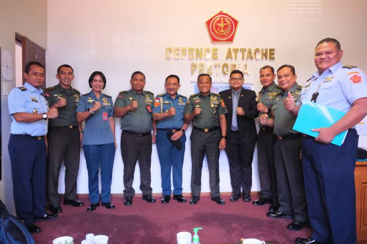 Irjen TNI Audit Kinerja Athan RI Pretoria, Afrika Selatan