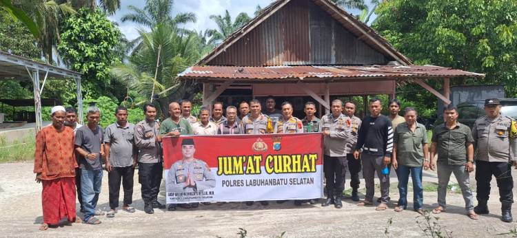 Jumat Curhat Polres Labusel untuk Membangun Silaturahmi dan Harkamtibmas